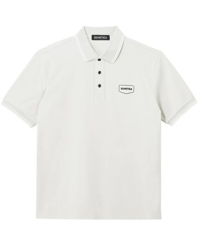 Duvetica Polo Shirts - White
