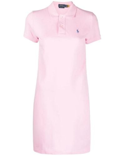 Polo Ralph Lauren Short Dresses - Pink