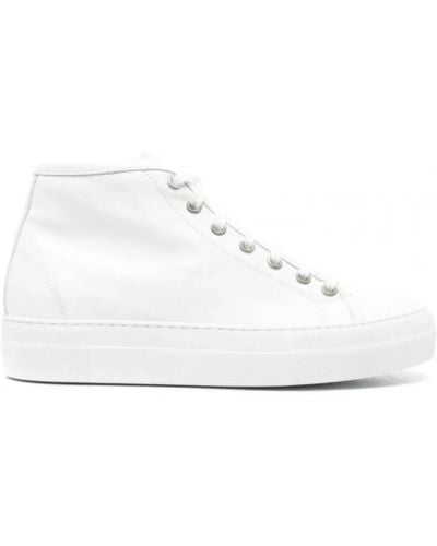 Sofie D'Hoore Sneakers hi-top con tacco nascosto - Bianco