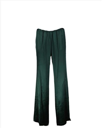 Ami Paris Trousers > wide trousers - Vert