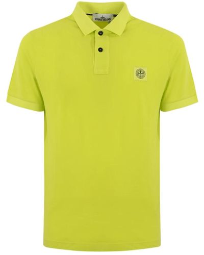 Stone Island Polo shirts - Gelb