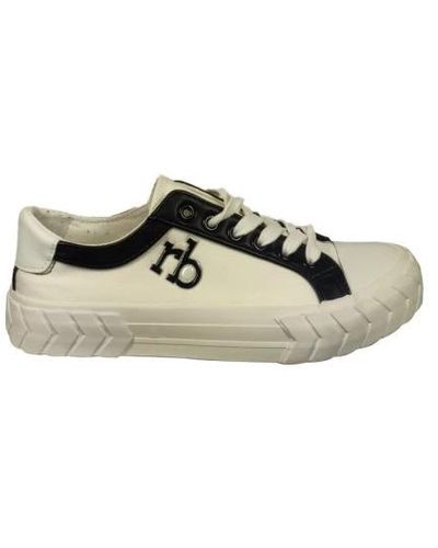 Roccobarocco Agave sneaker nero - Bianco