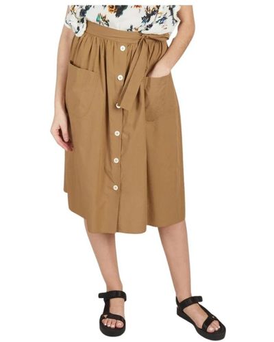 A.P.C. Maxi Skirts - Natur