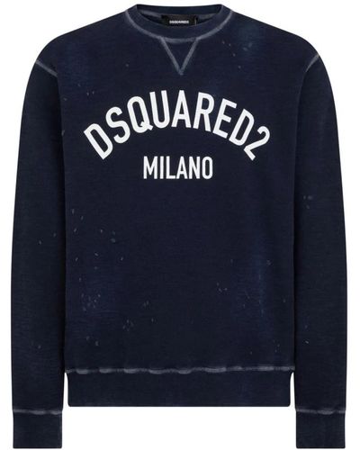 DSquared² Sweatshirts & hoodies > sweatshirts - Bleu