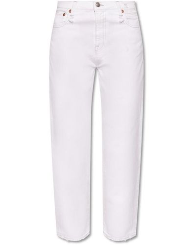 R13 Straight Jeans - Weiß