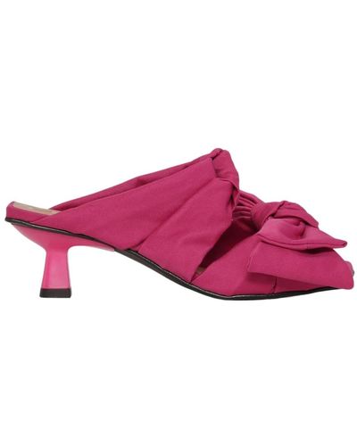 Ganni High Heel Sandals - Pink
