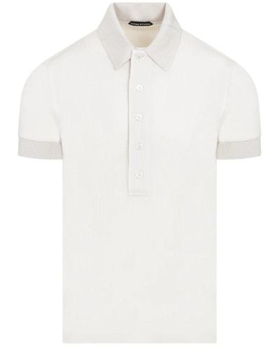 Tom Ford Polo Shirts - White