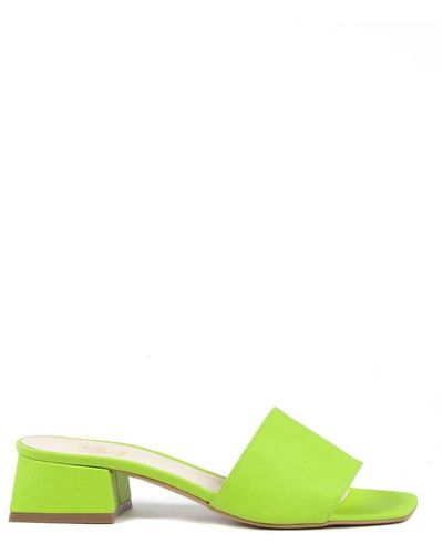 19V69 Italia by Versace Shoes > heels > heeled mules - Vert