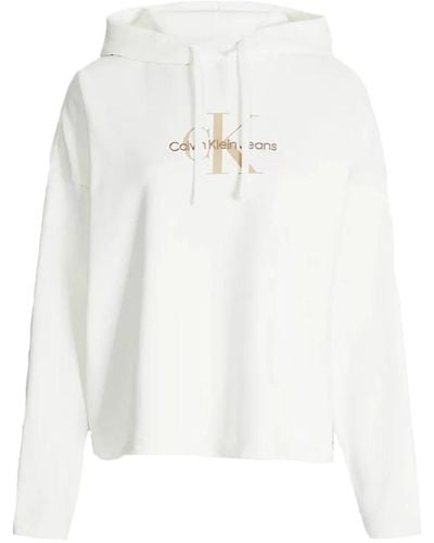 Calvin Klein Sweatshirts - Blanc