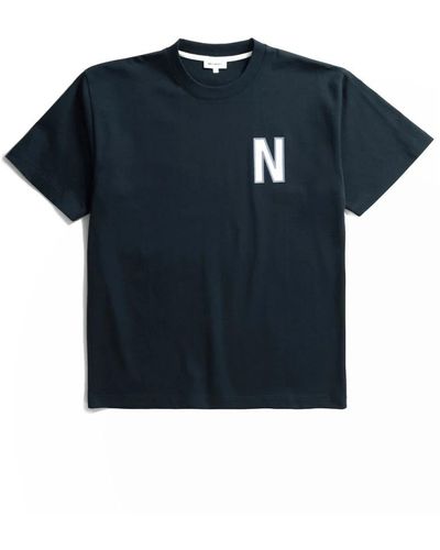 Norse Projects T-Shirts - Blue