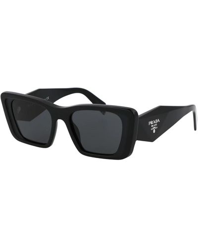 Prada Stylische sonnenbrille mit einzigartigem design - Schwarz