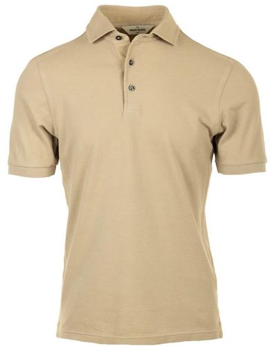 Gran Sasso Polo Shirts - Natural