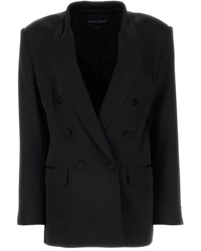 Hebe Studio Jackets > blazers - Noir
