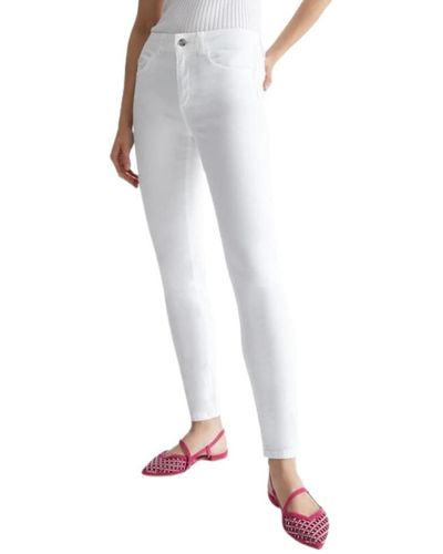 Liu Jo Skinny Jeans - White