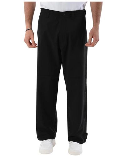 Department 5 Wide Trousers - Black