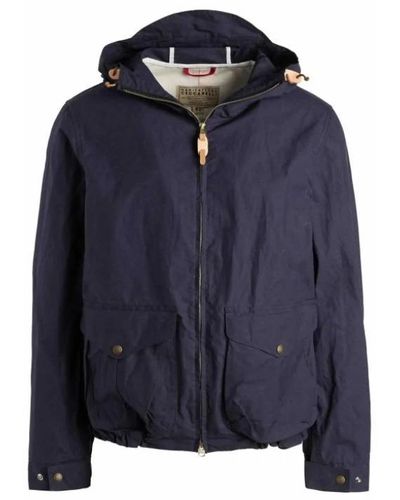 Manifattura Ceccarelli Jackets > light jackets - Bleu