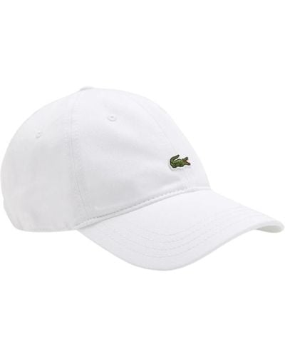 Lacoste Accessories > hats > caps - Blanc