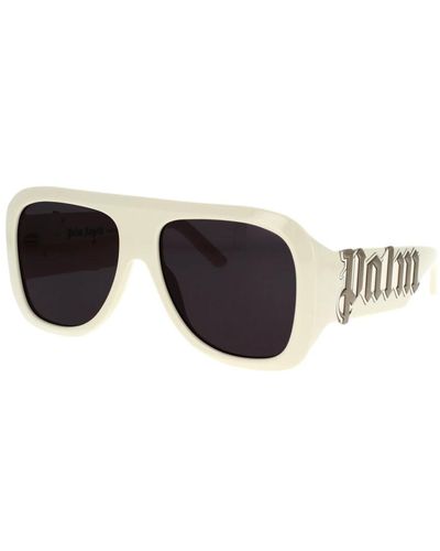 Palm Angels Vintage oversized occhiali da sole sonoma 10107 - Nero