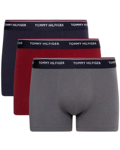 Tommy Hilfiger Set di 3 boxer stretch - Blu