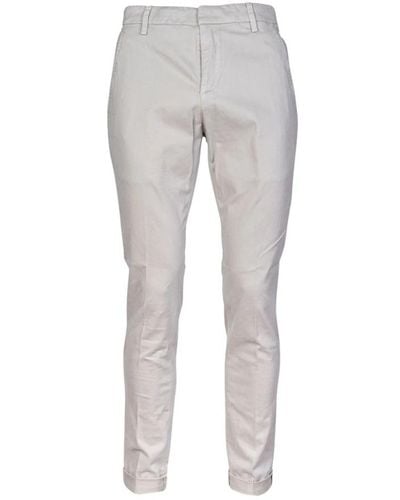 Dondup Slim-Fit Pants - Gray
