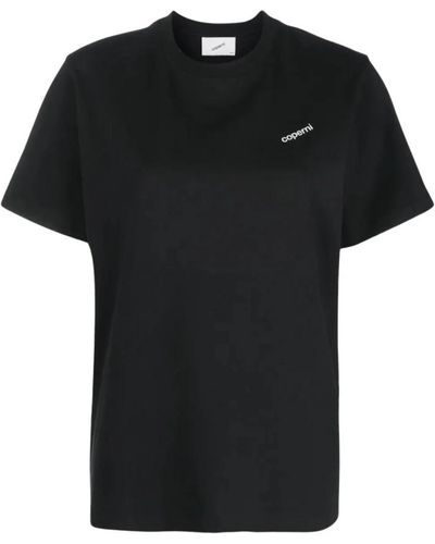 Coperni Camiseta con estampado de logo - Negro