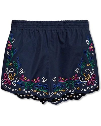 Chloé Shorts > short shorts - Bleu