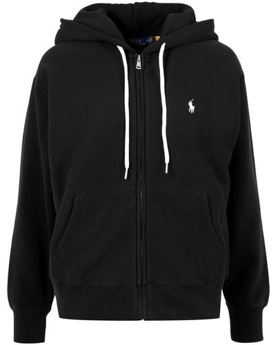 Polo Ralph Lauren Fleece full-zip hoodie - Negro