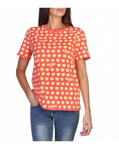 Moschino Tops > t-shirts - Orange