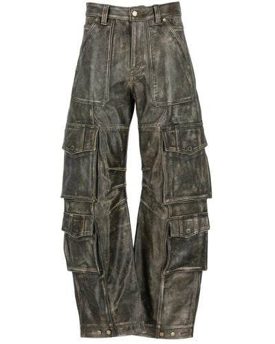Golden Goose Wide Trousers - Grey