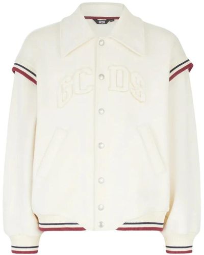 Gcds Jackets > bomber jackets - Blanc