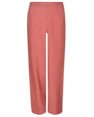 ‎Taller Marmo Trousers > straight trousers - Rouge