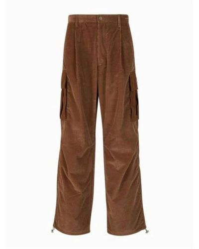 Moncler Straight Trousers - Brown