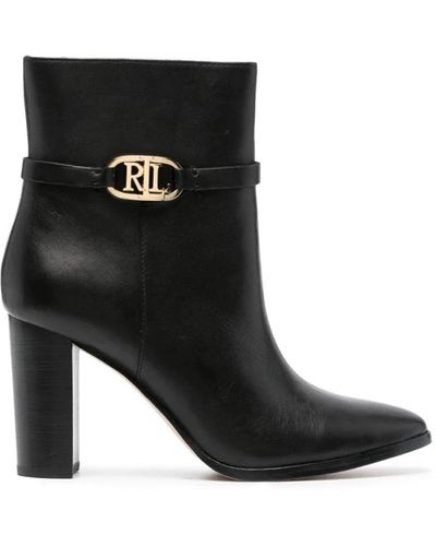 Ralph Lauren Shoes > boots > heeled boots - Noir