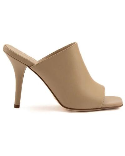 Liviana Conti Shoes > heels > heeled mules - Neutre