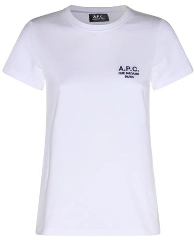 A.P.C. T-shirts - Weiß