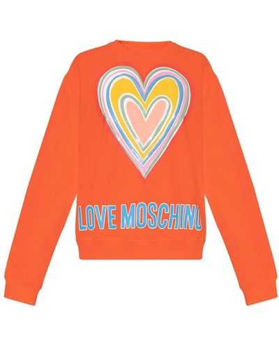 Love Moschino Sweatshirts - Orange