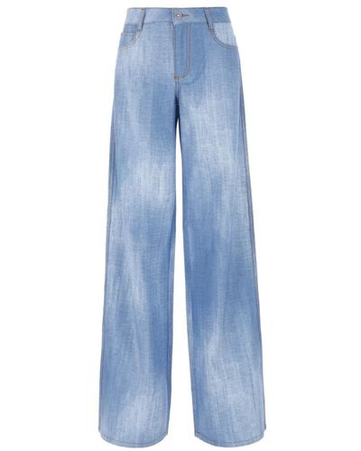 Ermanno Scervino Jeans de mezclilla elegantes para hombres - Azul