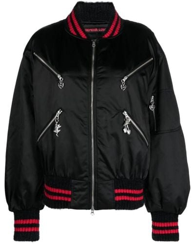 Chopova Lowena Jackets > bomber jackets - Noir