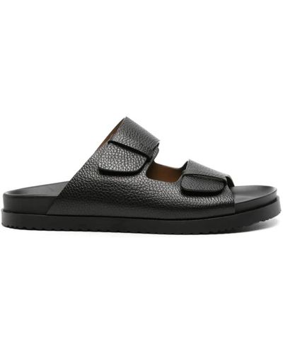Doucal's Shoes > flip flops & sliders > sliders - Noir
