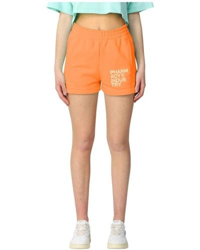 Pharmacy Industry Short Shorts - Orange