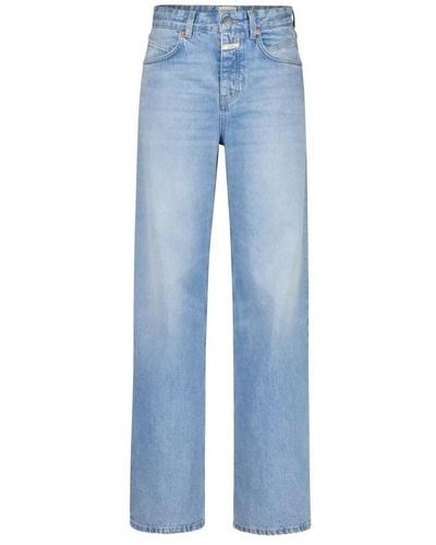 Closed Weite baggy jeans - Blau