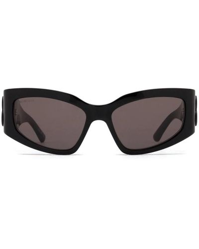Balenciaga Schwarze sonnenbrille bb0321s 001,stilvolle sonnenbrille bb0321s 001,sonnenbrille 57 modell bb0321s 001 - Braun