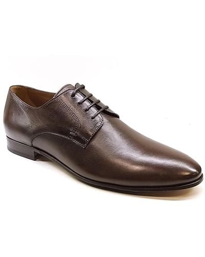 Lottusse Shoes > flats > business shoes - Marron