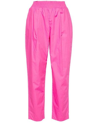 Twin Set Straight Trousers - Pink