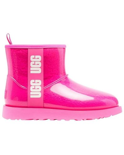 UGG Classic clear mini snow boots - Rosa
