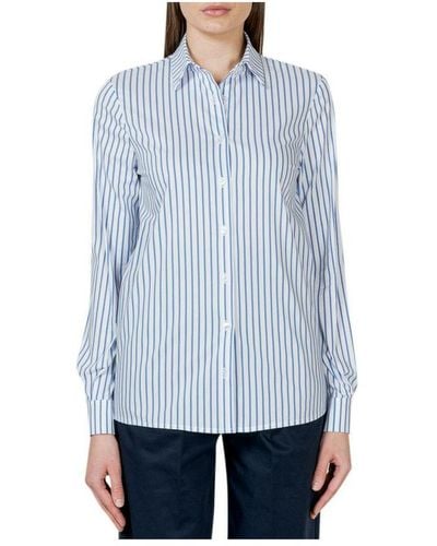 Stella Jean Striped pattern shirt - Blu