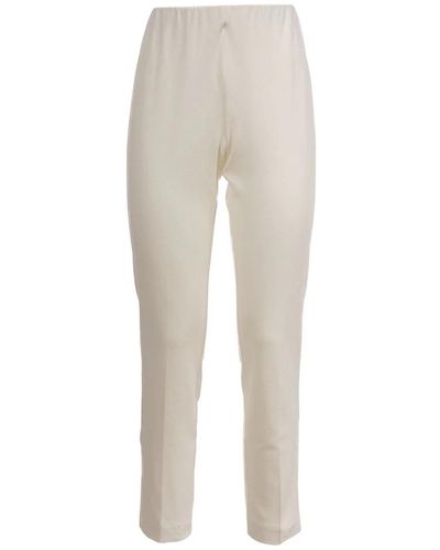 Le Tricot Perugia Trousers > slim-fit trousers - Neutre
