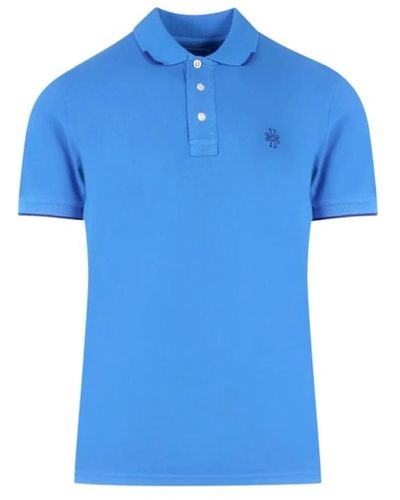 Jacob Cohen Tops > polo shirts - Bleu