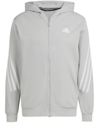 adidas Sweatshirts & hoodies > zip-throughs - Gris