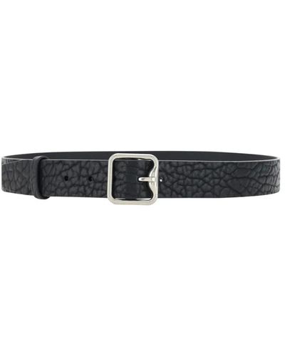 Burberry Cinturón de cuero - Negro
